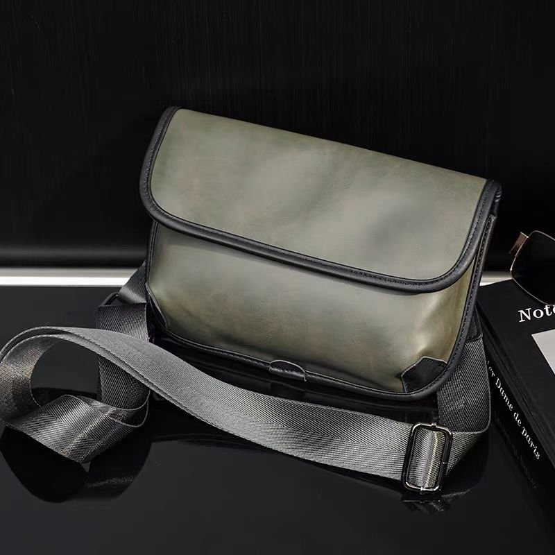 2024 spring/summer new Korean men's bag multi-pocket single shoulder crossbody bag Fashion briefcase small body bag