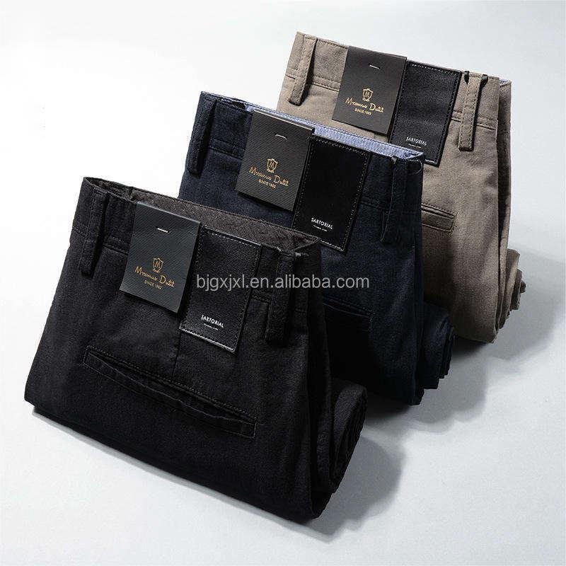 High quality customized logobrand new design men's fashionable casual suit pants men's slim fit pants wholesale