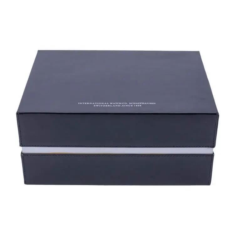 Luxury Custom Men's Watch Storage Packing Box For Gift Wooden Box factory customized woodbox