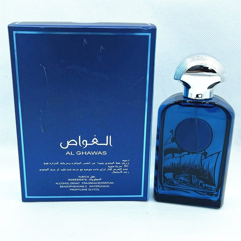 High Quality Middle East Arabian Dubai Luxury Mystical Blue Ocean Men's Perfume 100ml Unisex Fragrance Body Spray Wholesale