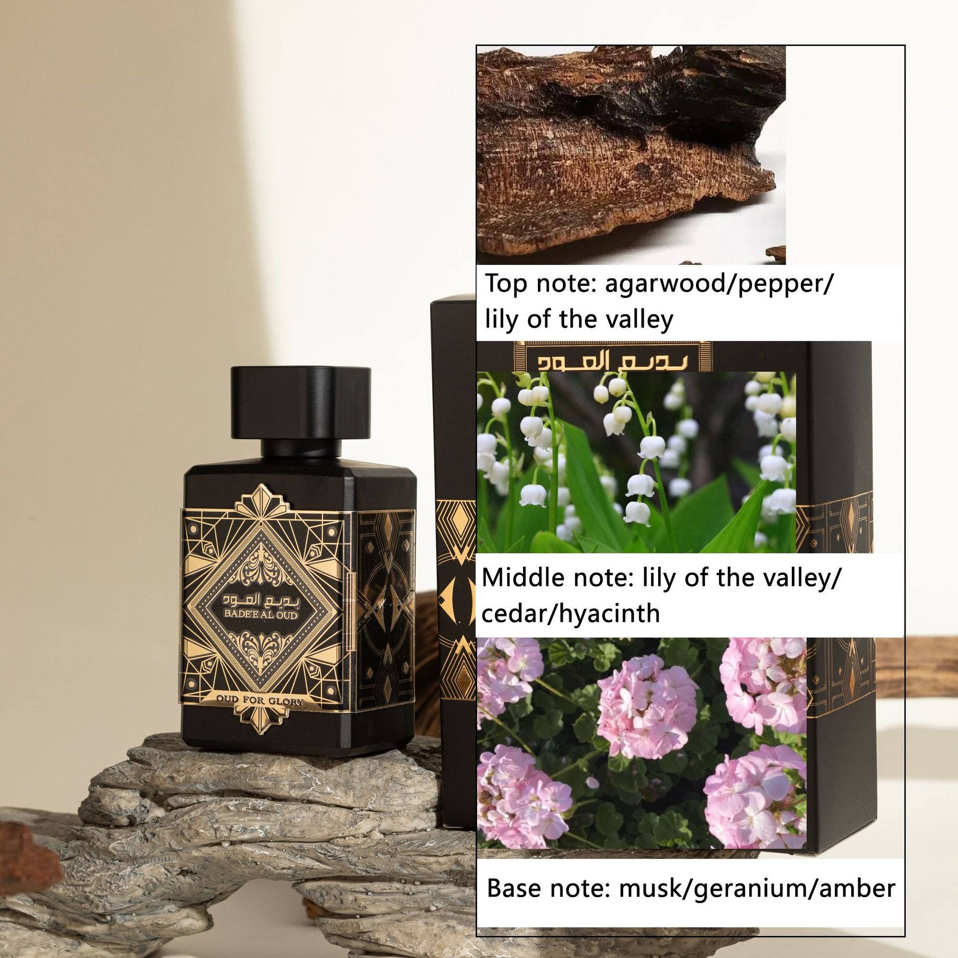 P90 MOKE 100ml BADE'E AL OUD Wholesale Perfume Arab Long Lasting Fragrance Men's Perfume Spray For Women's Perfume