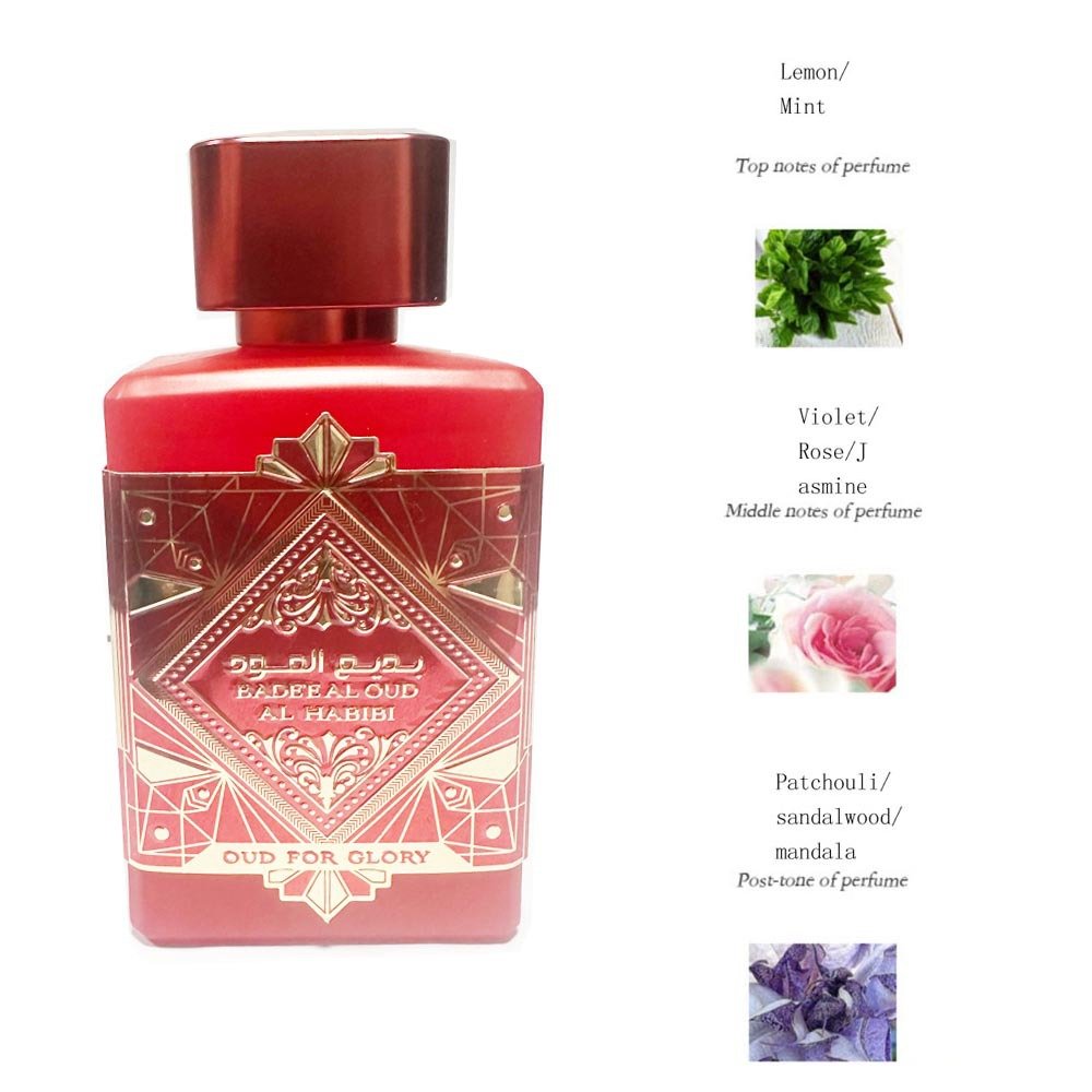 P90 MOKE 100ml BADE'E AL OUD Wholesale Perfume Arab Long Lasting Fragrance Men's Perfume Spray For Women's Perfume