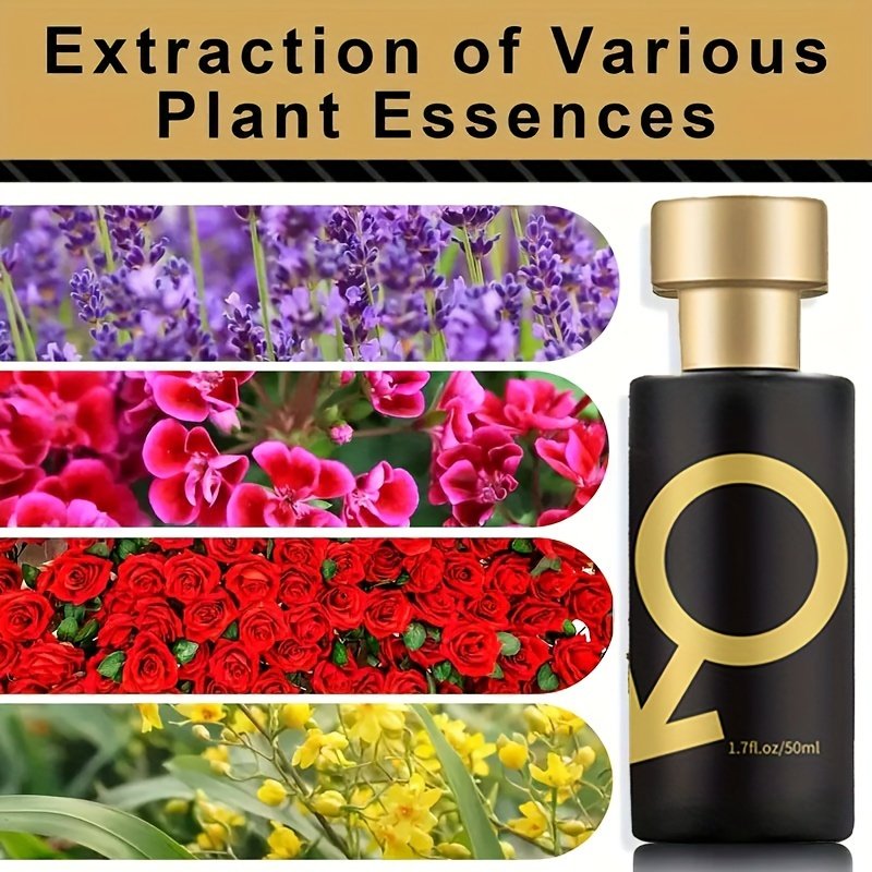 50ml Charm Mens Perfume - Long-lasting, Refreshing, Essential Oil Fragrance - Body Spray, Perfume Cosmetics, Hot Cologne for Men