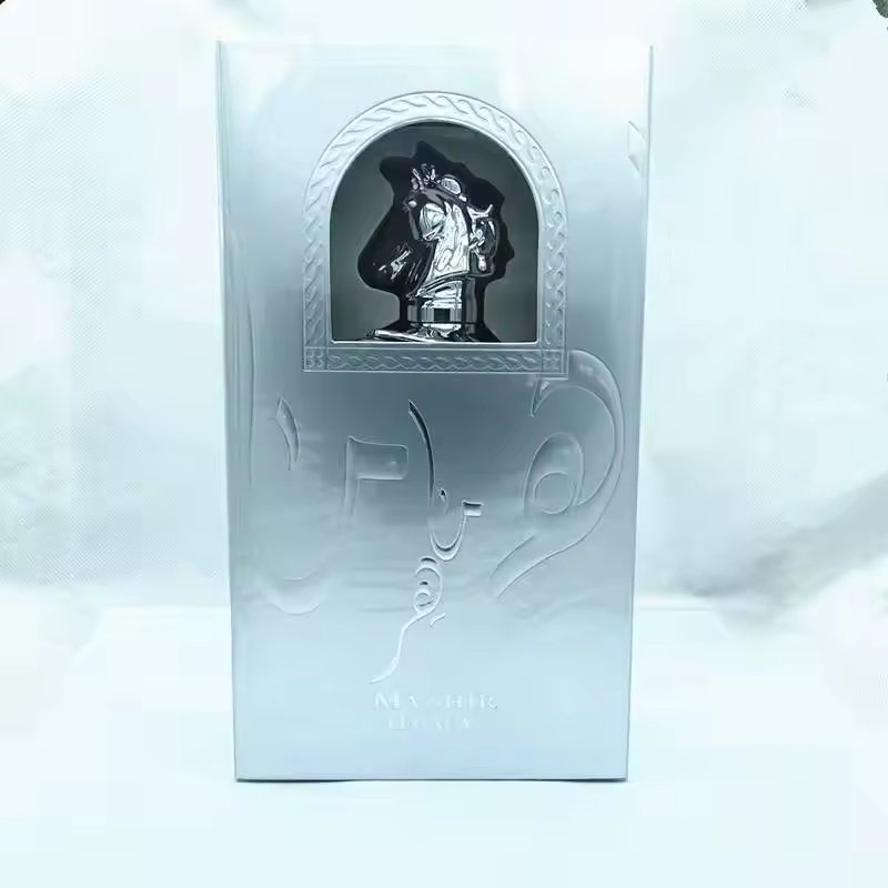 YULU Luxury Silver Horse Head Gift Box High Quality 100ml Arabic Men's Perfume Wholesale Hot Selling in Middle East Dubai