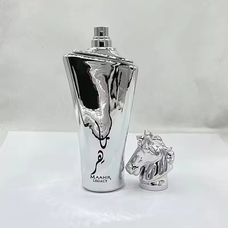 YULU Luxury Silver Horse Head Gift Box High Quality 100ml Arabic Men's Perfume Wholesale Hot Selling in Middle East Dubai