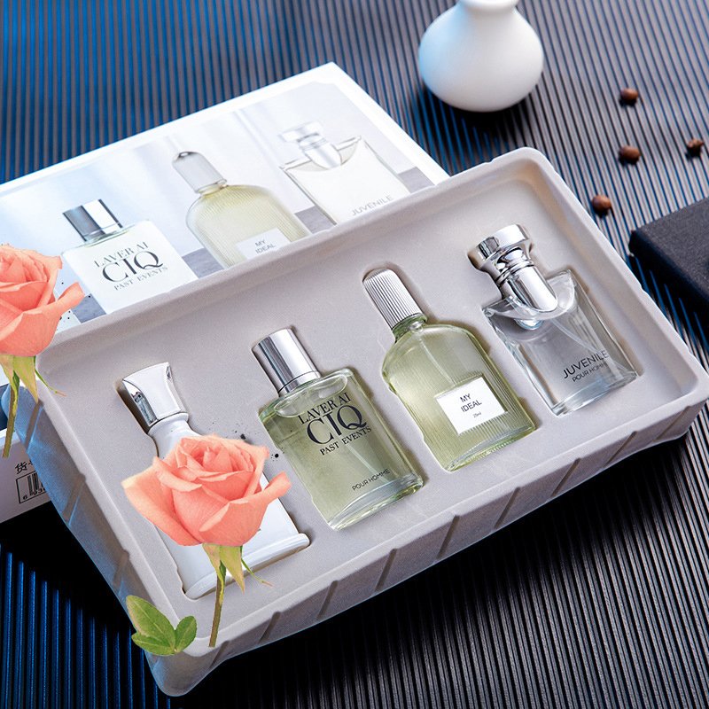 Men's Long-lasting Light Fragrance Cologne Gift 4X25ml Set Gift Box
