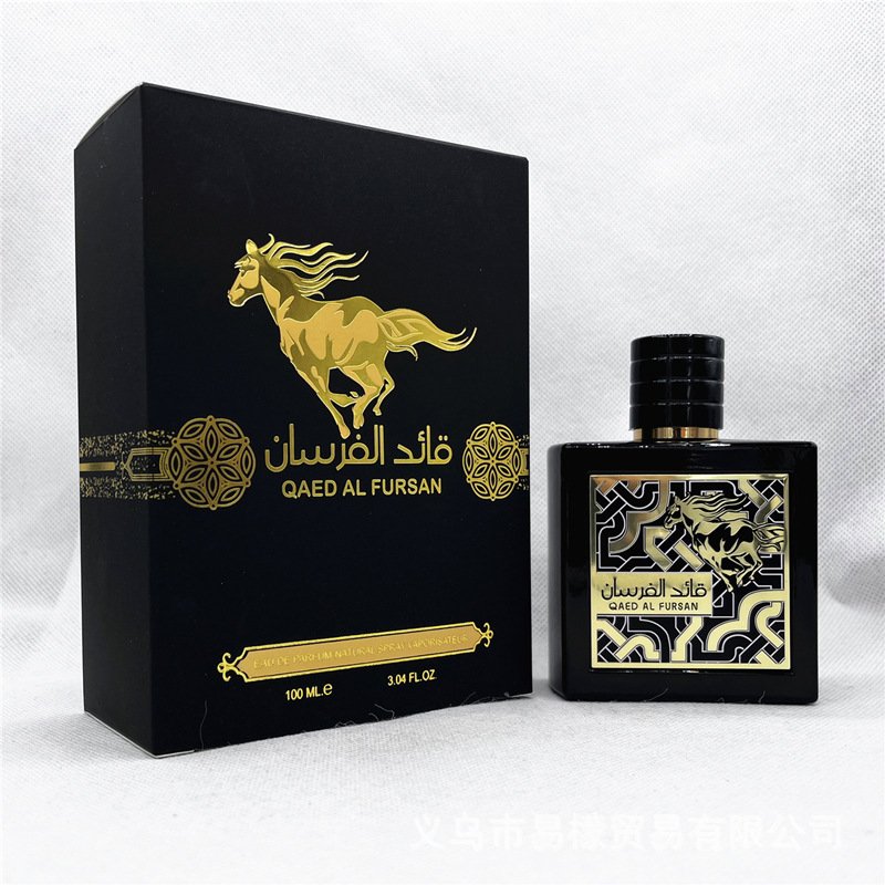 QAED AL FURSAN Black Mustang Middle East Arab hot foreign trade Dubai export perfume unisexes 100ml