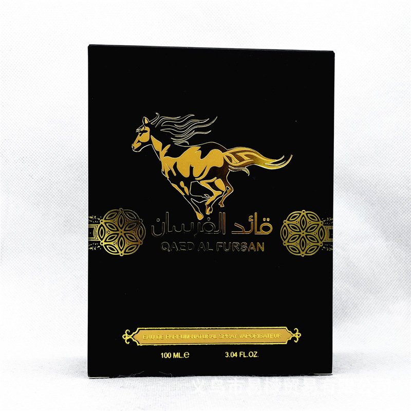 QAED AL FURSAN Black Mustang Middle East Arab hot foreign trade Dubai export perfume unisexes 100ml