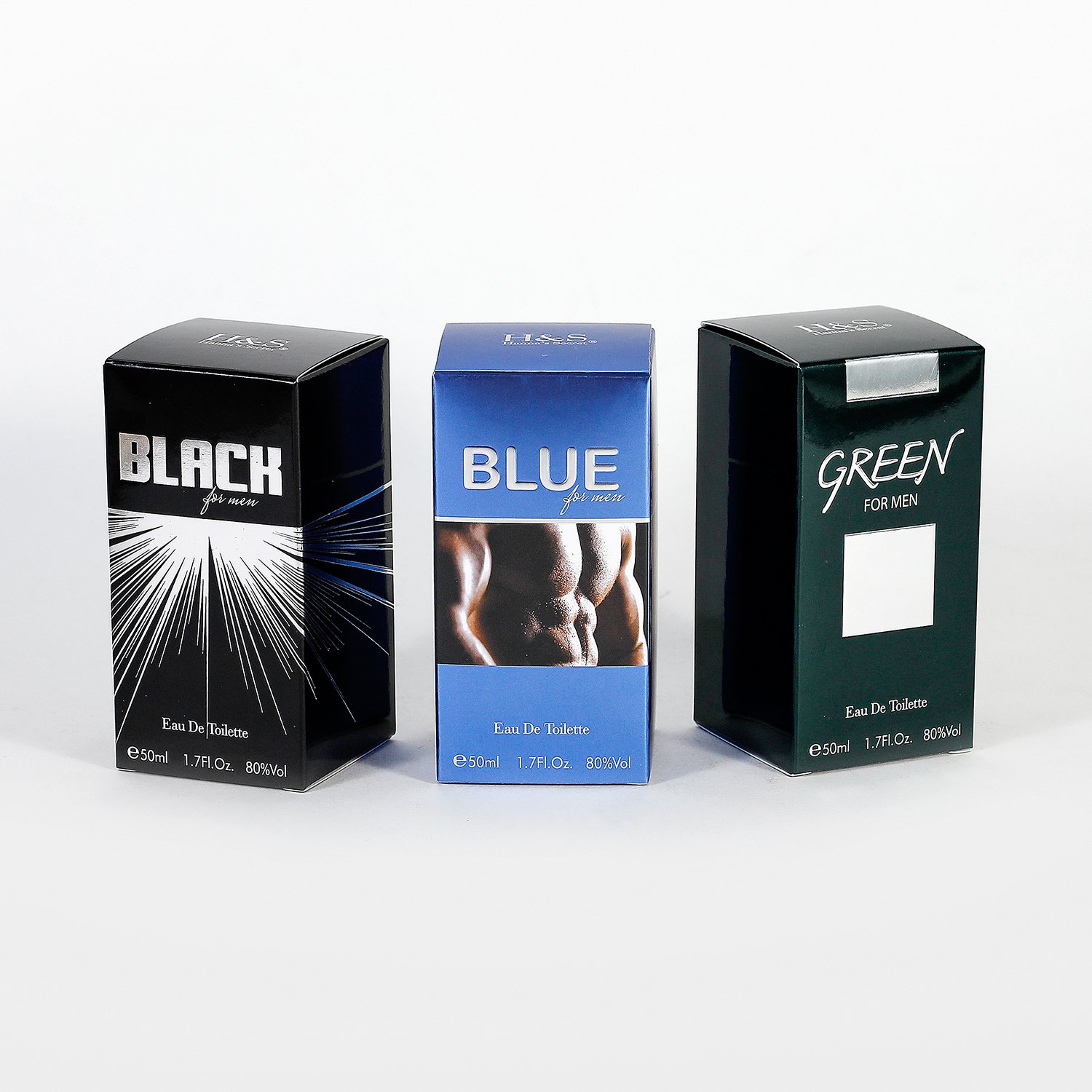 OEM/ODM 50ml three mixed fragrances woody cologne perfume long lasting men's perfume