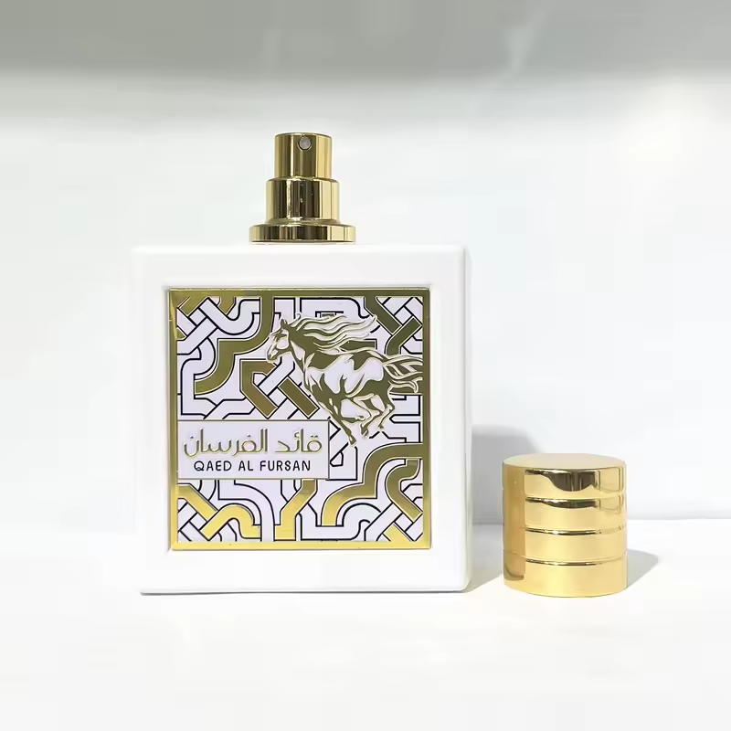 High Quality 100ML Luxury White Mustang Arabian Woody Fresh Fragrance Long-Lasting Body Perfume for Men Dubai