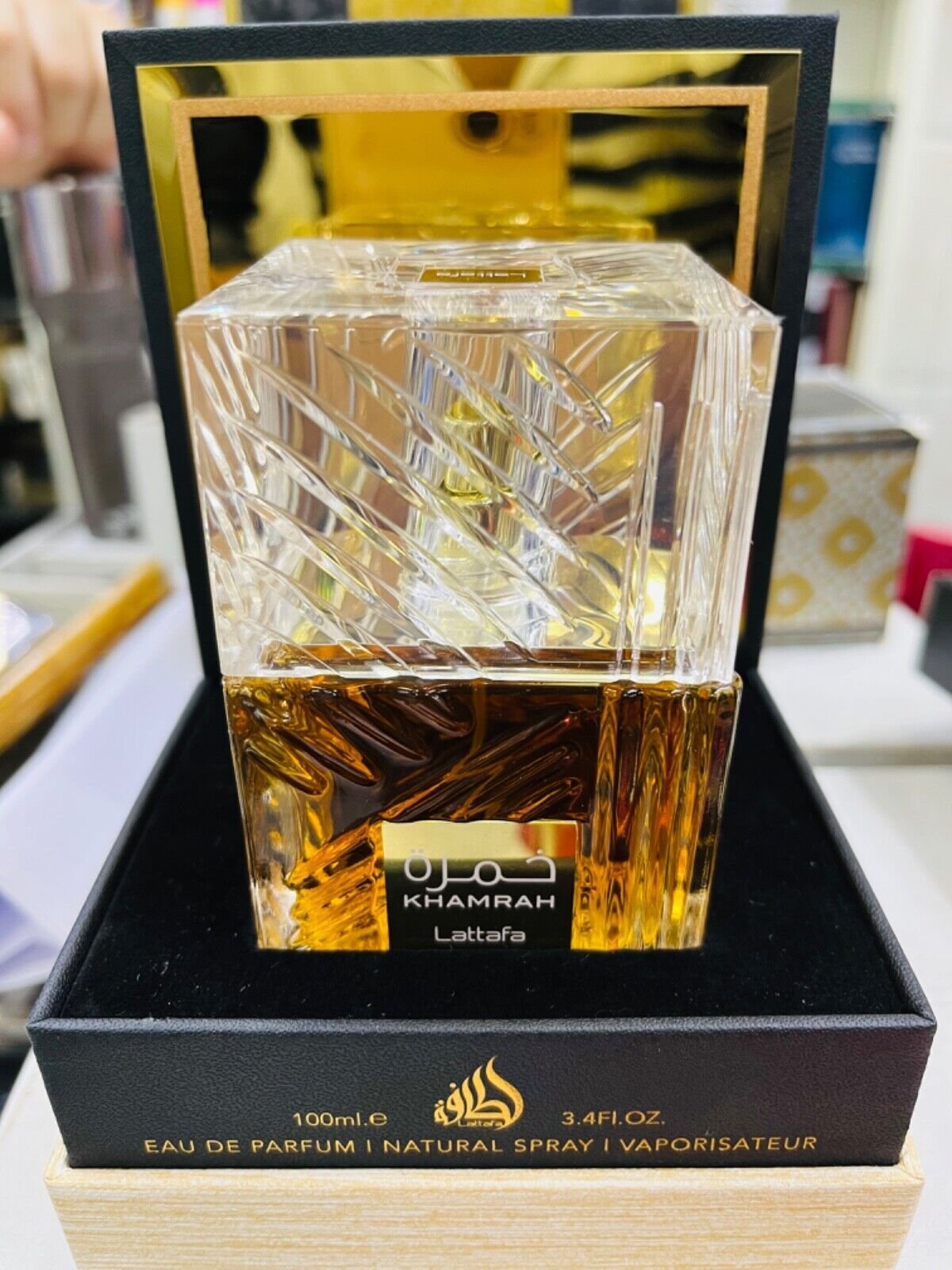 Perfume KHAMRAH 100ml by Lattafa Original Dubai Arabic long lasting eau de parfum for Men's