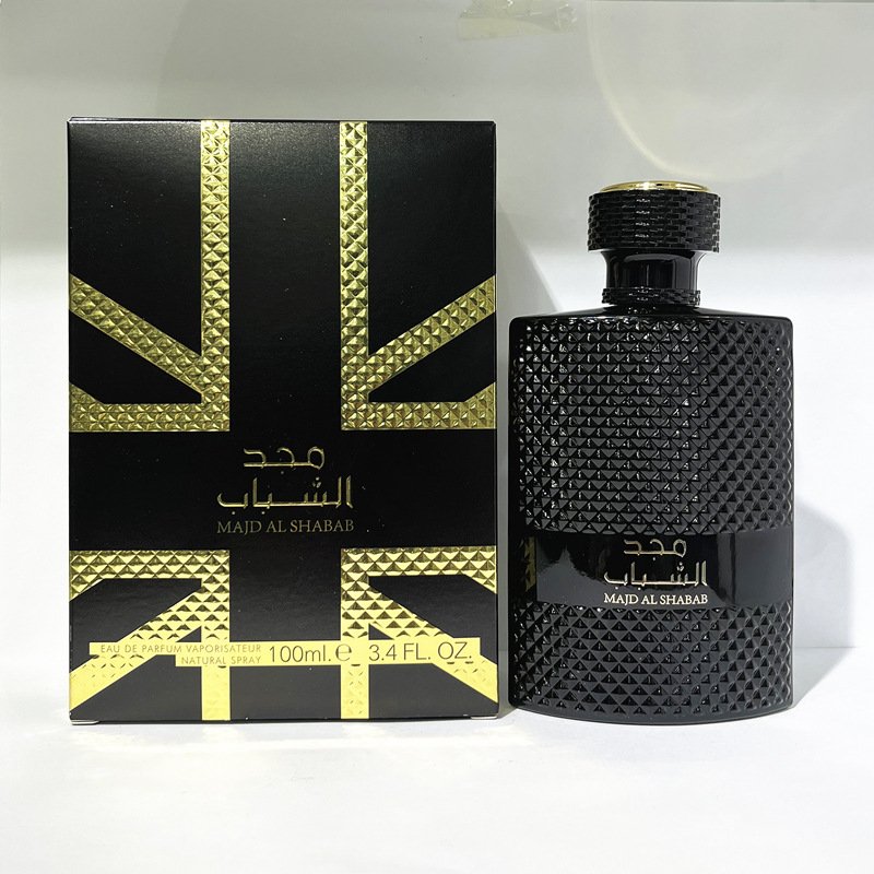 High Quality 100ML Luxury Arabic Men's Woody Fresh Fragrance Eau de Parfum Spray long lasting Wholesale Perfume