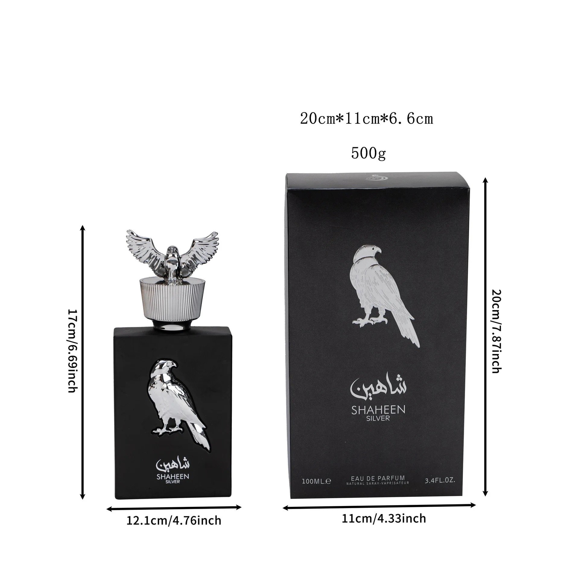 High Quality 100ML Parfum Luxury Unisex Arabic Dubai Perfume Long Lasting Fragrance Men's Perfume Wholesale