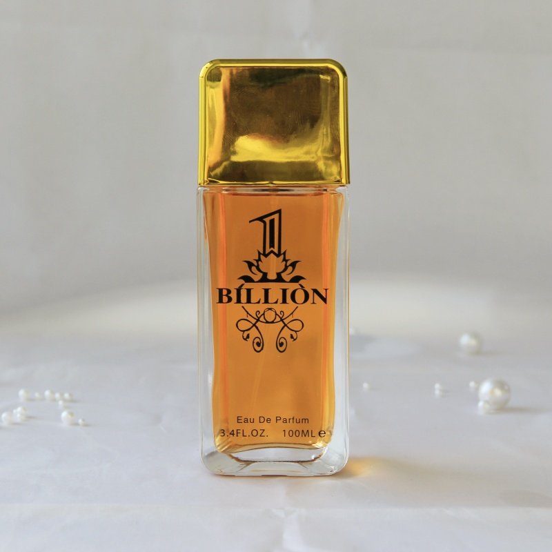 Wholesale 100ml Luxury Men's Eau de Toilette Body Spray Long-lasting Millionaire Original Lemon Fragrance Own Brand Wooden