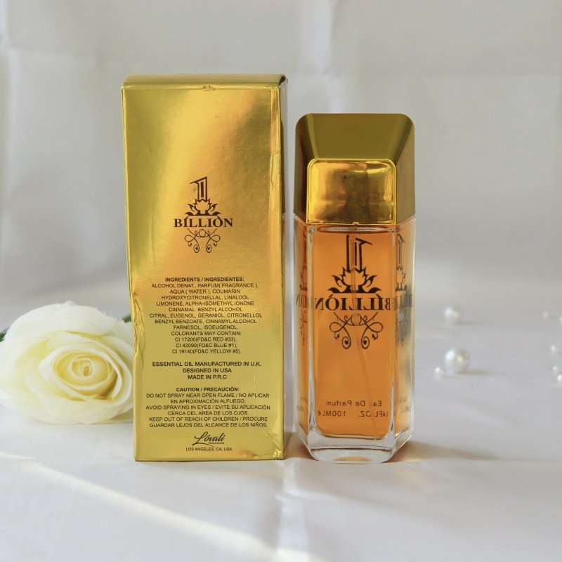 Wholesale 100ml Luxury Men's Eau de Toilette Body Spray Long-lasting Millionaire Original Lemon Fragrance Own Brand Wooden