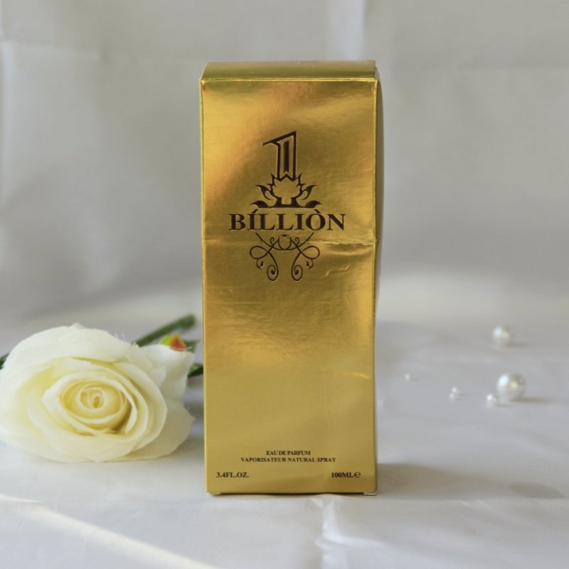Wholesale 100ml Luxury Men's Eau de Toilette Body Spray Long-lasting Millionaire Original Lemon Fragrance Own Brand Wooden