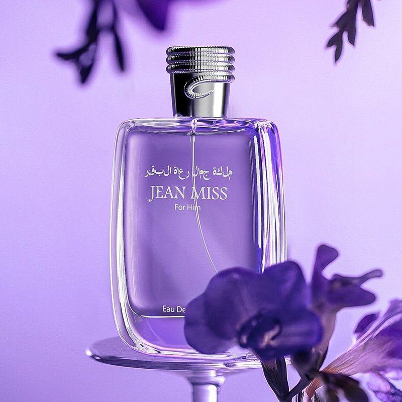 Long-Lasting 100ml EDT Men's Water Cologne and Eau de Toilette Pheromone Wholesale for Cross-Border Export Glass Body Perfume