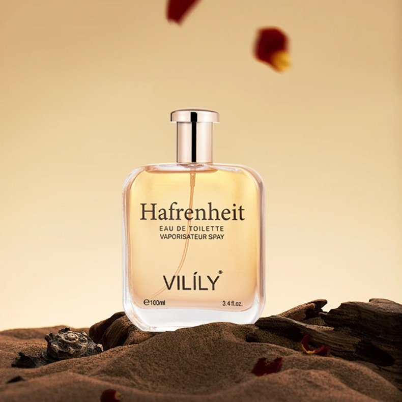100ml VILILY Luxury Glass Bottle Perfume for Men Classic Gentleman Long-Lasting Fragrance Woody Scent Men's Parfum Body Spray