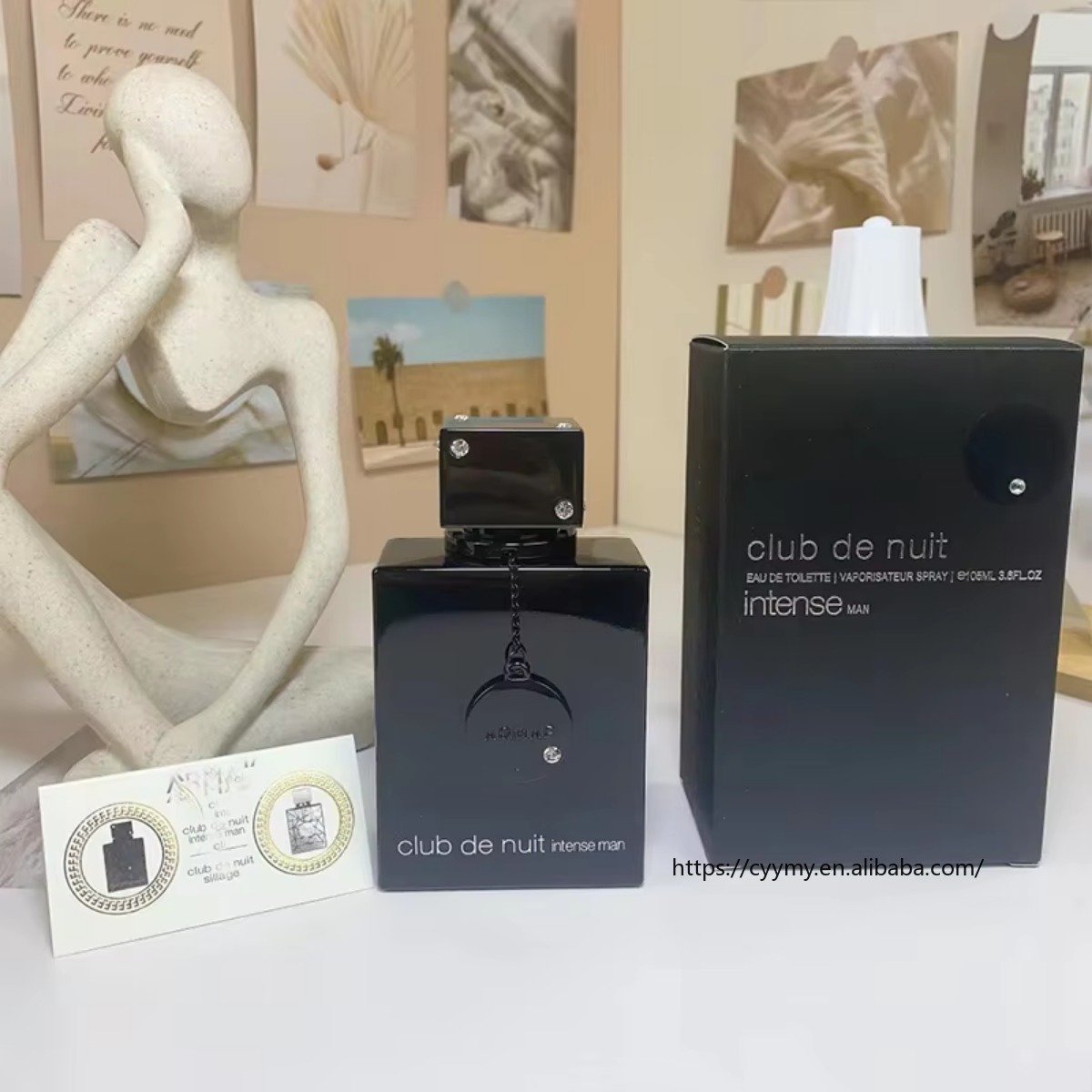 High quality 105ml Night Club Carnival Perfect club de nuit Vietnam arabic Woody lasting fragrance Women's Men's perfume