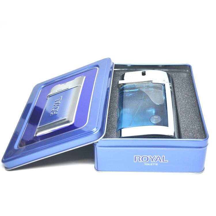 MOKE Luxury Royal Perfume For Men 100ml Long Lasting Perfume Bottle With Metal Tin Box Wholesale Private Label Perfume