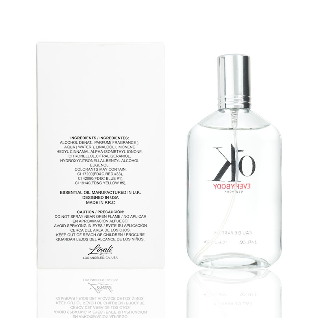 Factory Original Brand OK-EVERYBODY 100ml Long Lasting Aromatic Cirtus Fragrance for Men 2024 New Hot Sale Perfume