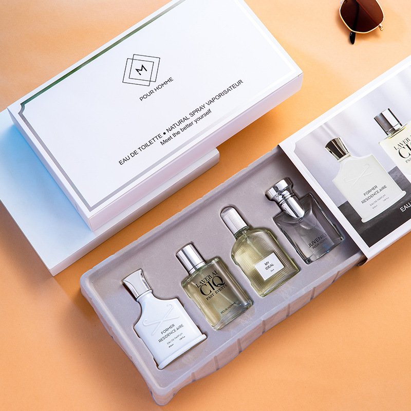 High Quality Original Middle East Dubai Arabian Long Lasting Perfume Men's Gift Box Set 120ml Perfume Gift Wholesale