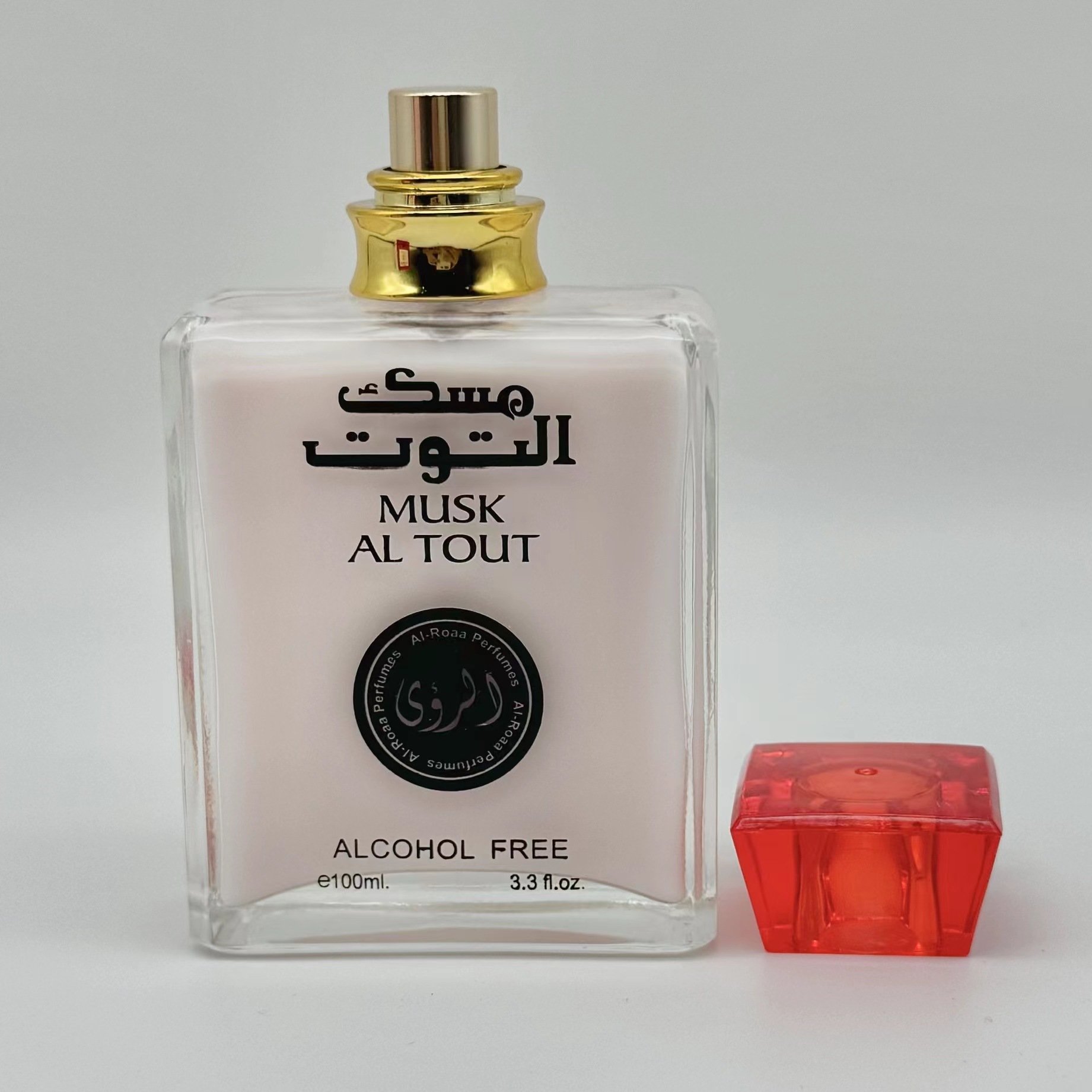 High Quality Al Fakhar Alcohol Free Manasik Musk Al Tout Water Perfume 100 ml Premium Scent Fresh