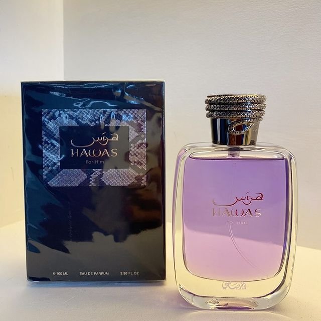 HOT SALE 1:1 Men's Eau De Parfum 100ml High Quality Long Lasting Popular HAWAS BLACK Men's perfume