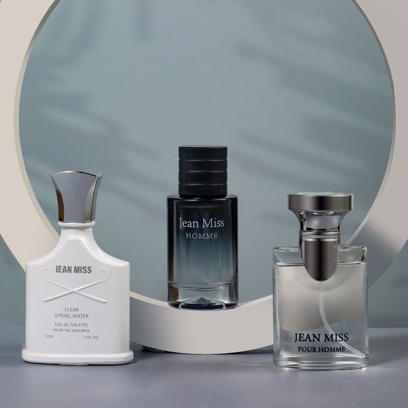 Wholesale Brand Eau De Parfum Natural Long Lasting Body Fragrance 30ml 3pcs Cologne Men's Perfume with gift set