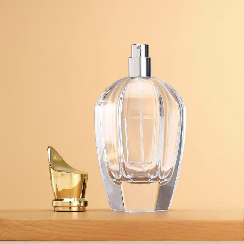 High Quality Men's Portable Glass Perfume Bottle 50ml Luxury Customizable Specifications Manufacturer's Hot Selling Product