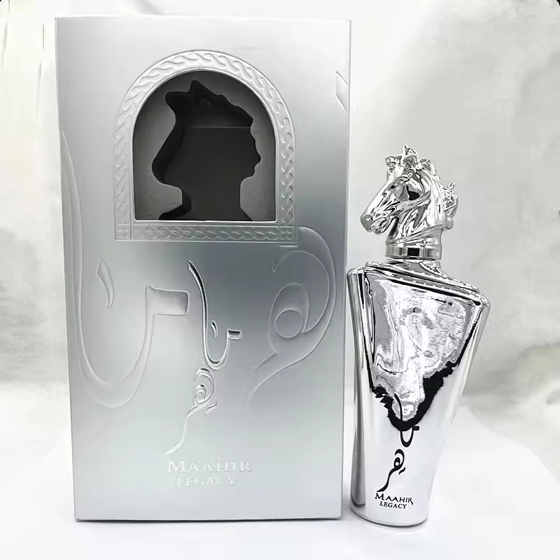 High Quality 100ML Luxury Golden Horse Head Gift Box for Men's Perfume Wholesale in Dubai United Arab Emirates