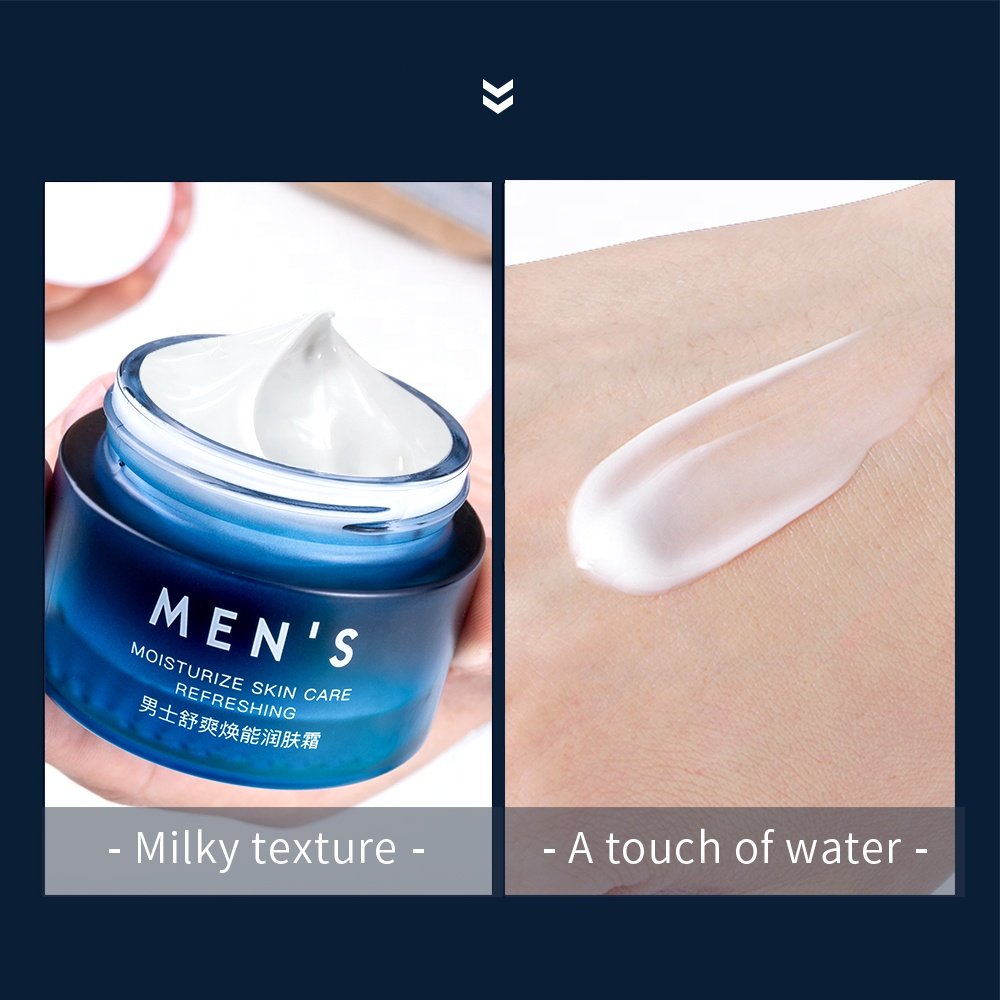 OEM Men's Skin Care Set 3 Pieces Cleansing Gel Toner Moisturizing Cream Rejuvenating Nourishing Skincare Essential Kit for Men