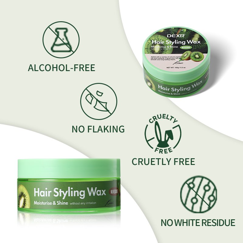 Custom logo high gloss men's hair care products organic no flaking soft hold fashion plus hair wax