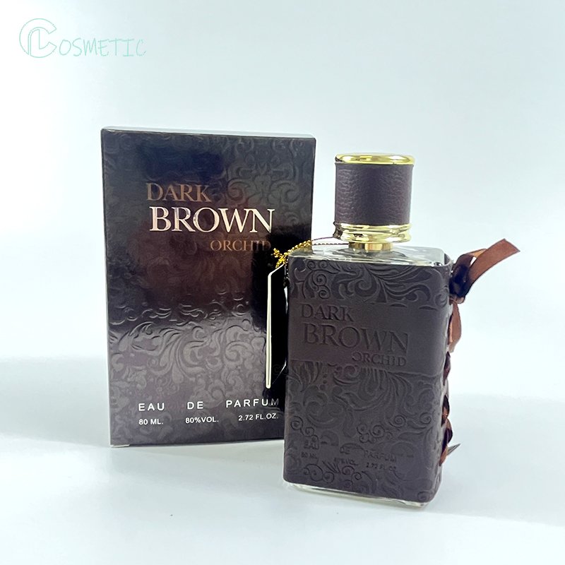 Hot Sale Brown Leather Holster Arabic Perfume Middle East Dubai Men's Perfume
