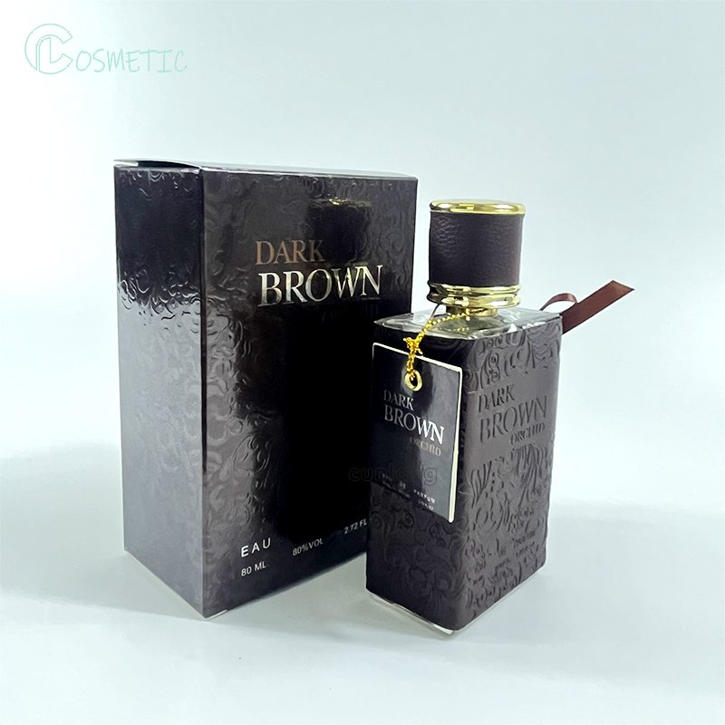 Hot Sale Brown Leather Holster Arabic Perfume Middle East Dubai Men's Perfume