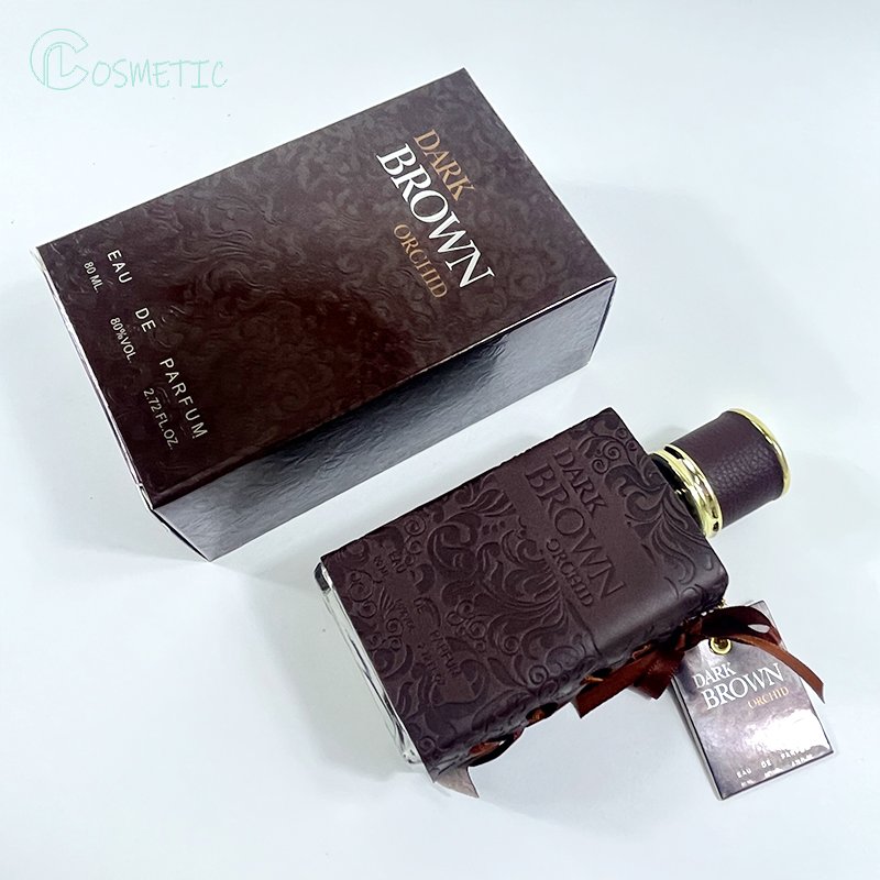 Hot Sale Brown Leather Holster Arabic Perfume Middle East Dubai Men's Perfume