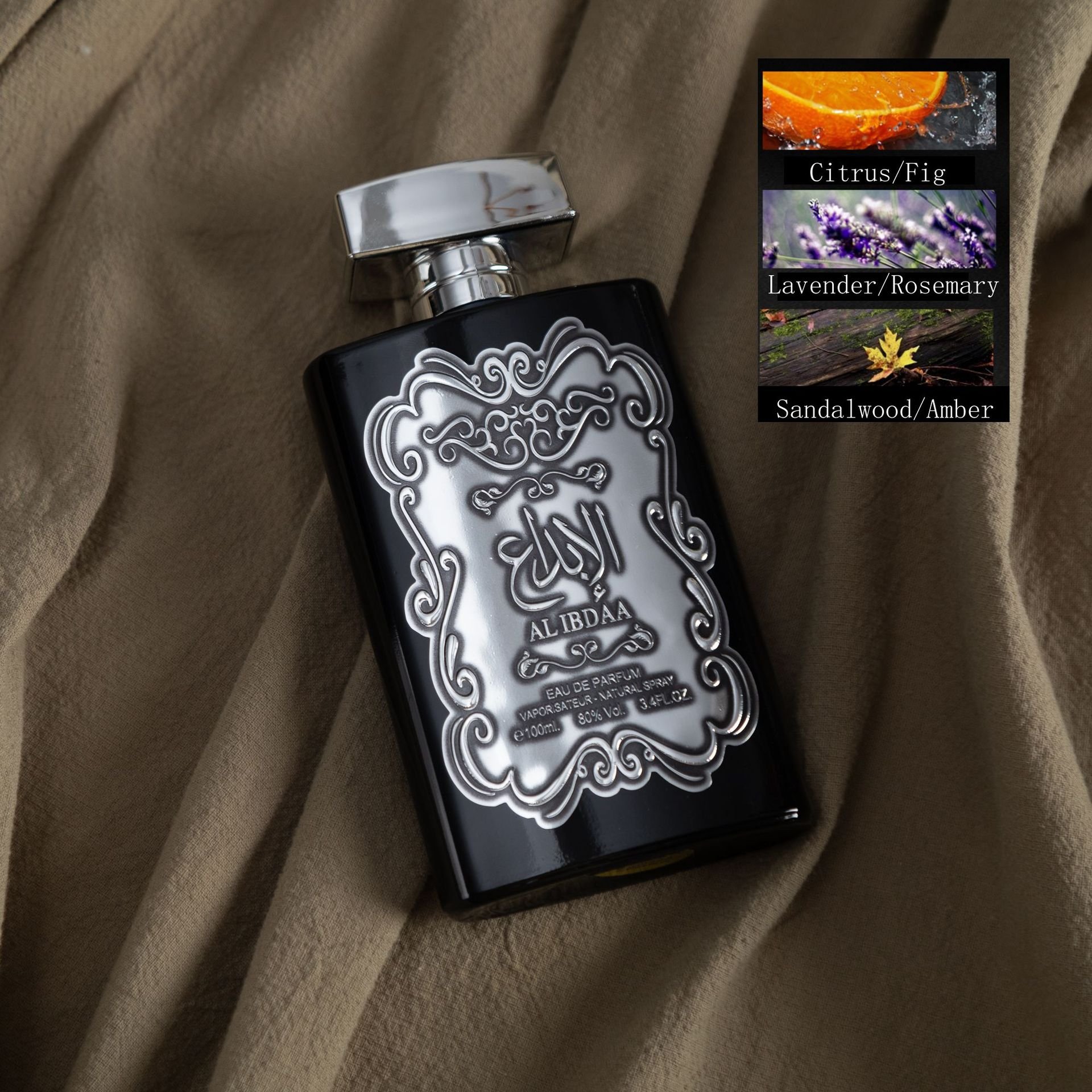 Woody Scent Arabic Dubai Perfume 100ml for Men Custom Fragrance Long-lasting Effect Gold Luxury Perfume