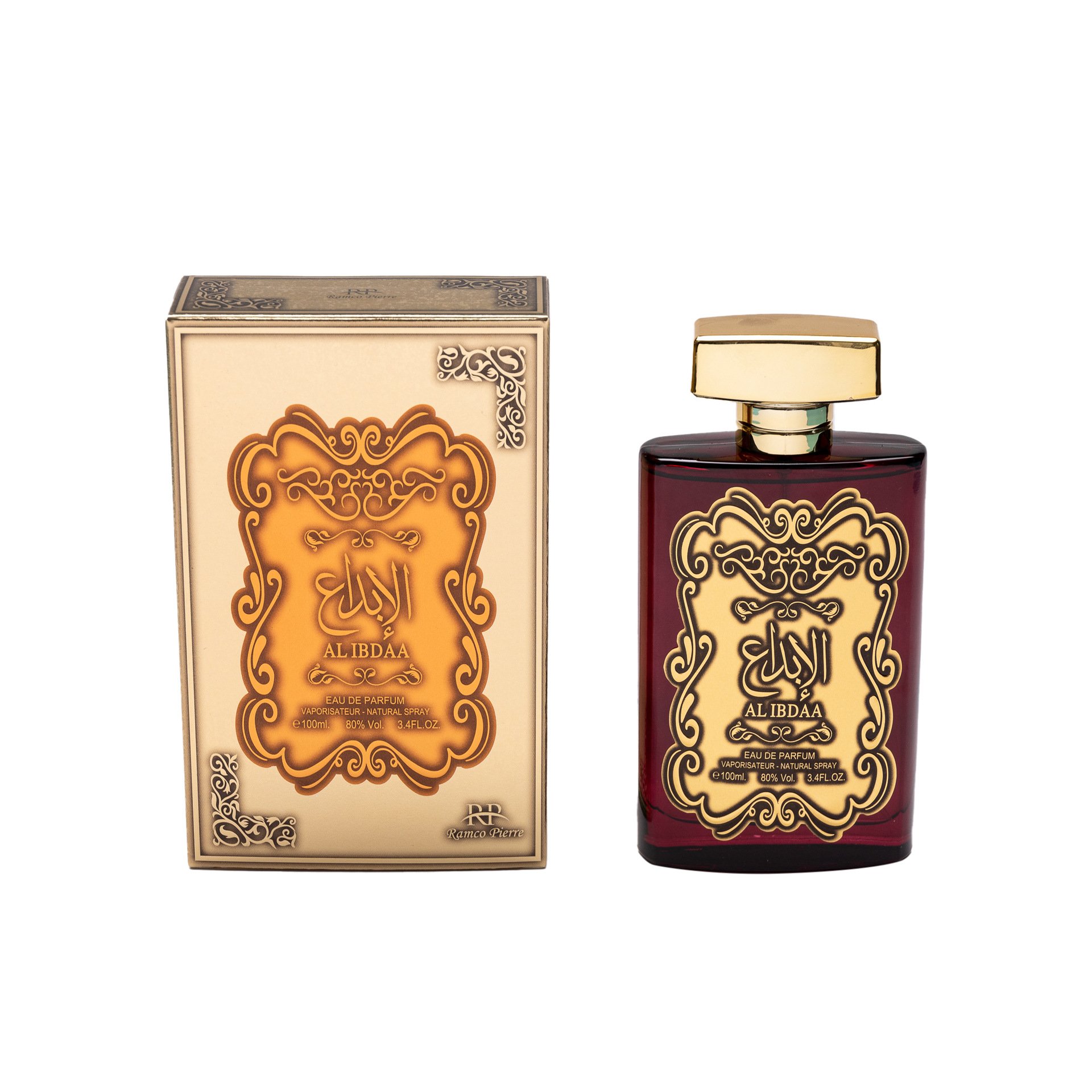 Woody Scent Arabic Dubai Perfume 100ml for Men Custom Fragrance Long-lasting Effect Gold Luxury Perfume
