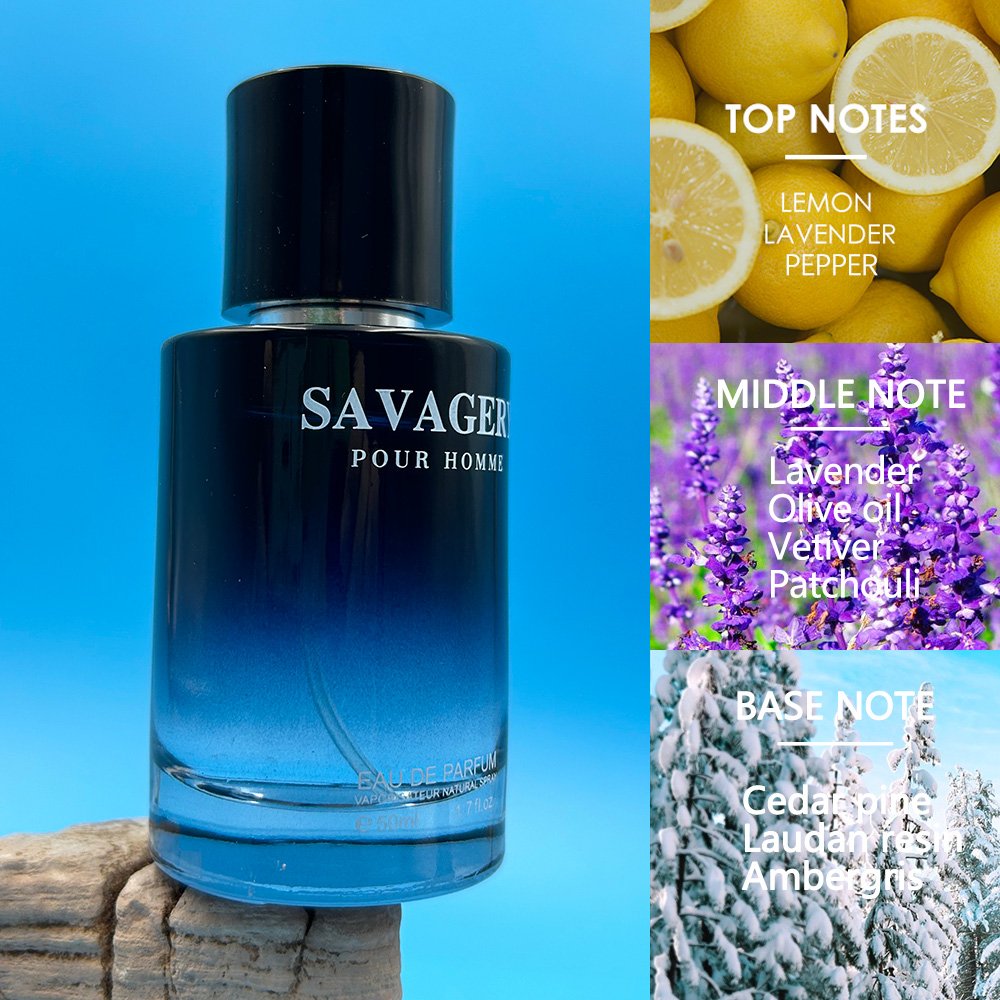 Wholesale of Wild Men's perfume 1:1 Big Brand Original Flavor Long lasting Fragrance for Man Body perfume 50ml
