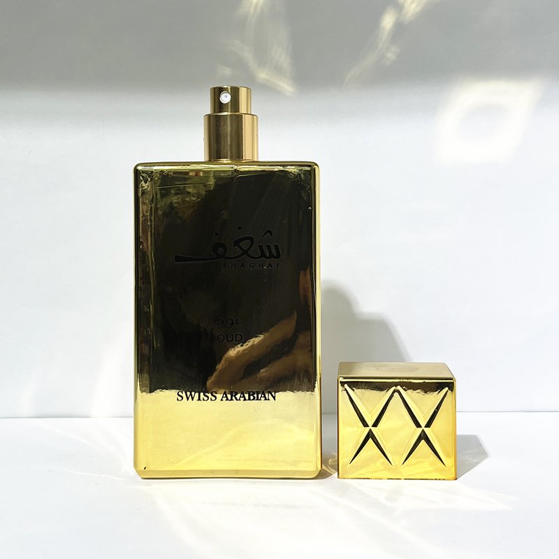 High Quality Luxury Men's Perfume Golden Arabic Dubai Long-Lasting Woody Fresh Fragrance Eau de Parfum Spray-Wholesale