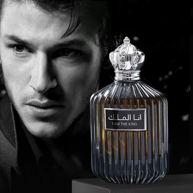 High quality 100ml Middle East Arabian Royal King Long Lasting Fragrance Wood Body Spray Men's Perfume wholesale