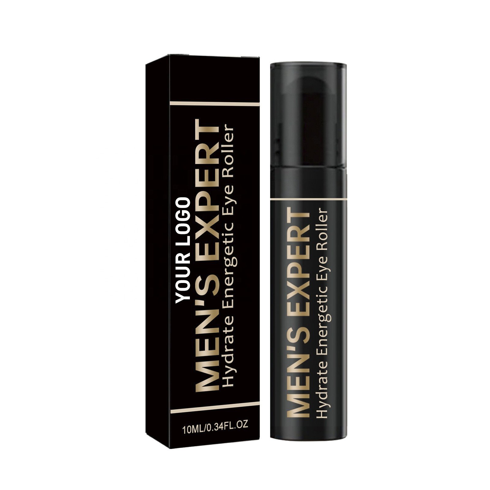 Factory Men's Hydrating Eye Roller - Smooths Fine Lines, Lightens Dark Circles, Reduces Puffiness & Firms Eye Contour