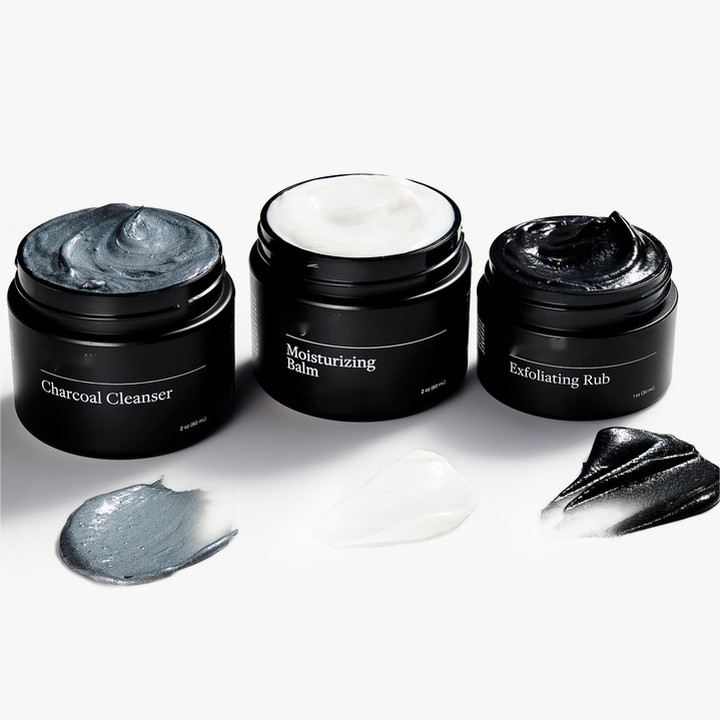 Private Label Men SkinCare Set Face Organic Wash Skin Vegan Facial Scrub Moisturizer Korean Face Care Set