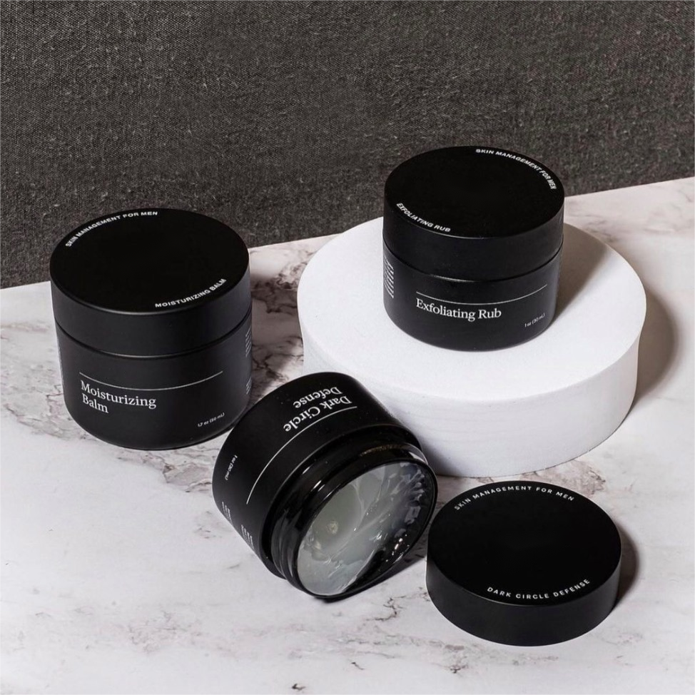 Private Label Men SkinCare Set Face Organic Wash Skin Vegan Facial Scrub Moisturizer Korean Face Care Set