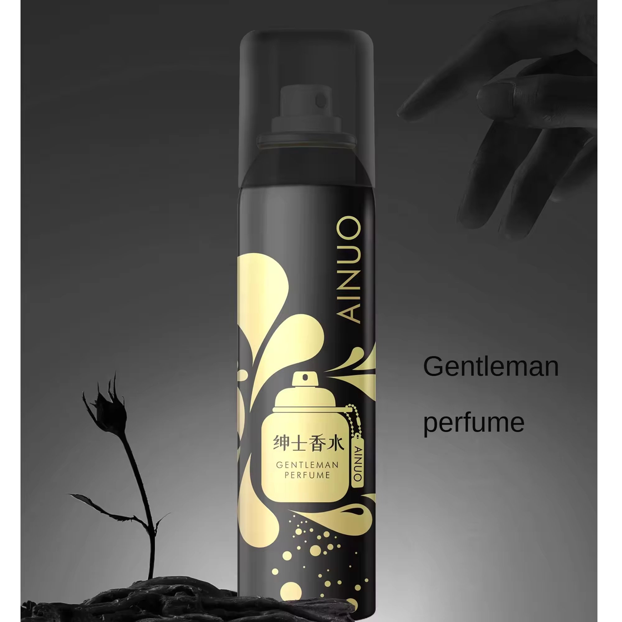 AINUO Men's Perfume 120ML Aromatic Wood Light Essence Gentleman's Essence