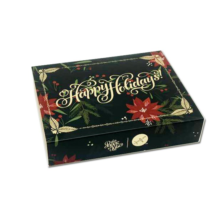 luxury design christmas gifts packaging gift box custom printing logo chocolate capsule pod packaging cardboard paper box