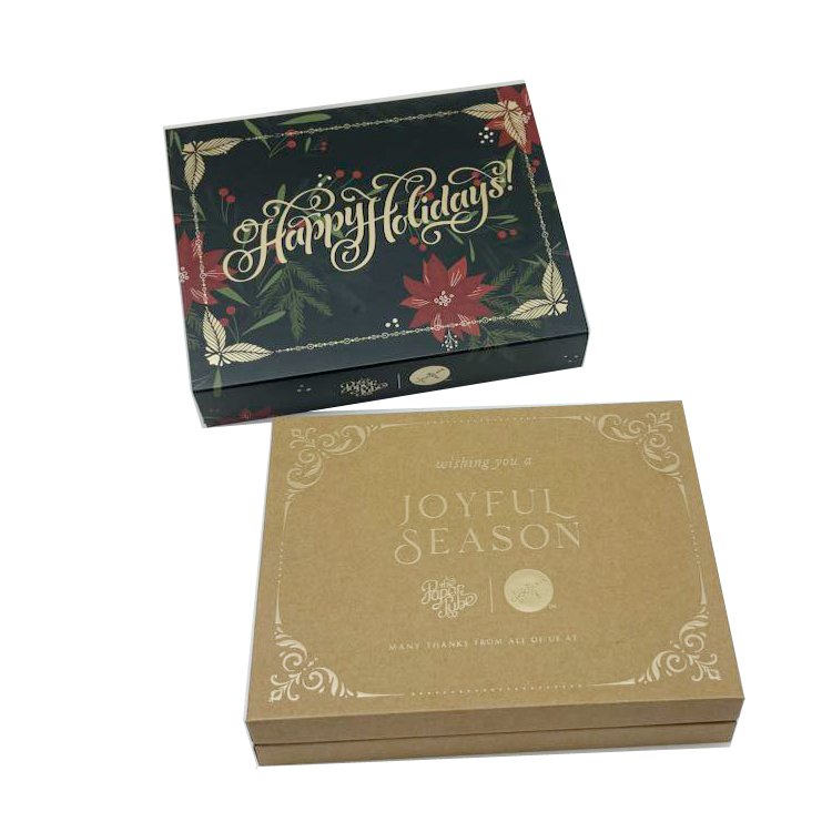 luxury design christmas gifts packaging gift box custom printing logo chocolate capsule pod packaging cardboard paper box