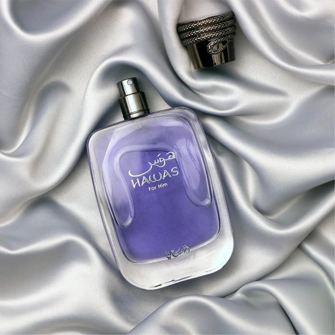 P49 MOKE RASASI Hawas 100ml Men's Perfume High 1:1 Arabic Perfume Long Lasting Fragrance Perfume for Men Eau de Parfum Spray