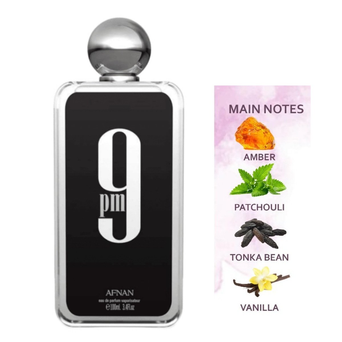 P149 MOKE Wholesale AFNAN 9 Pm Men's Perfume High Quality 1:1 Luxury Perfume Long Lasting Fragrance Eau de Parfum for Men