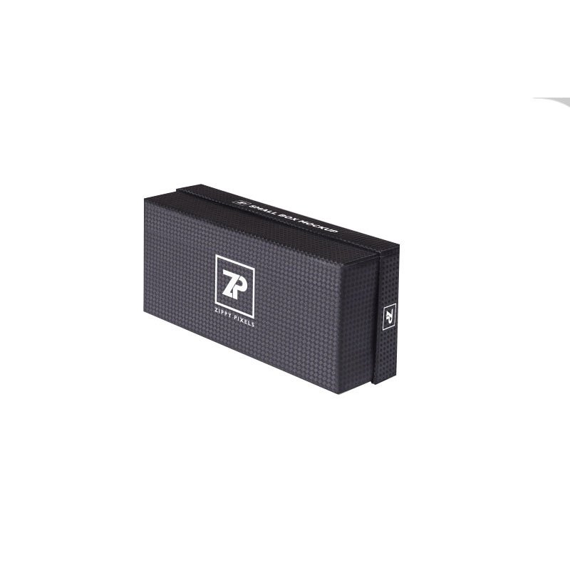 Customized Black Base and Lid Paper Cardboard Box For Perfume Set Men's Purse Box Packaging